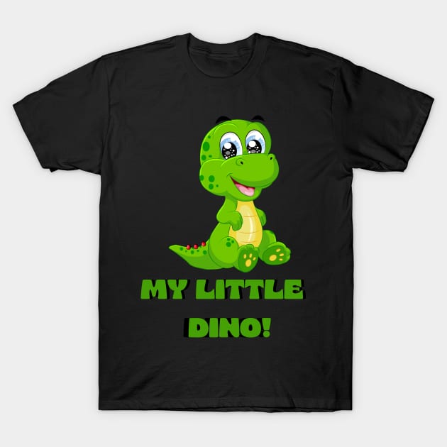 MY LITTLE DINO T-Shirt by tee-sailor